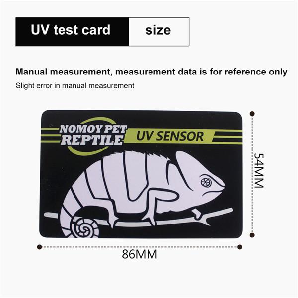 10 Seconds Detection Of Crawler Pet Uvb Uv Uv Test Card Uv Life Detection Test Card