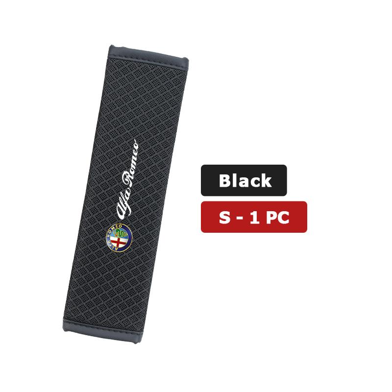 For Alfa Romeo 1/2PCS Car Seat Belt Cover Adjustable Ice Silk Safety Protection Shoulder Pad 159 Giulietta 156 147 Giulia Mito