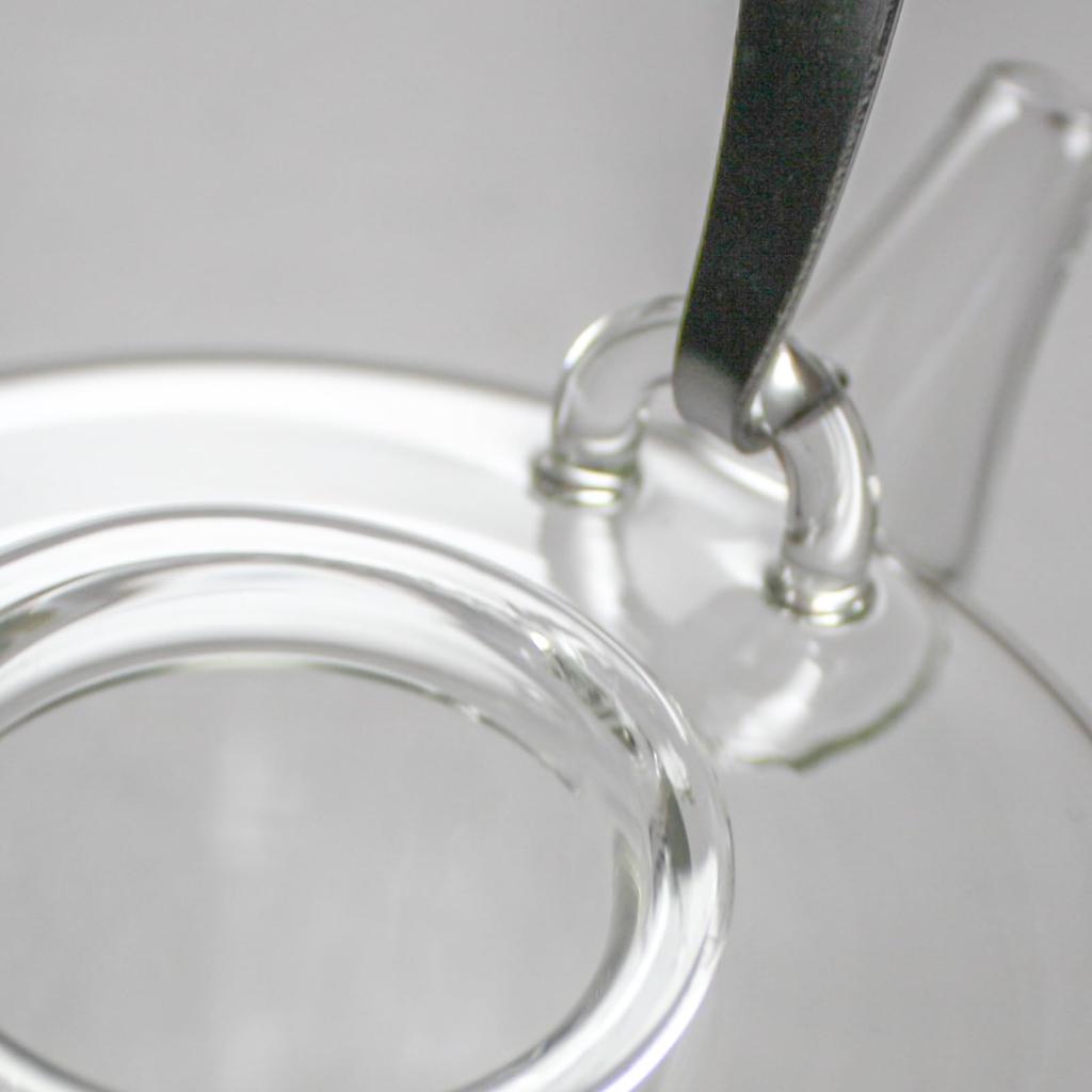 Otsuka Glass Chirori Sake Bottle, Heat-Resistant Glass, Approx. 200ml, Simple, Plain, Transparent, Dishwasher Safe, 49T525