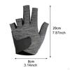 Billiard Glove Left Hand Training Gym Adult Comfortable Gloves with Separate Fingers
