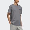 Adidas M KC Tokyo T2 Удобная спортивная футболка с коротким рукавом с принтом для мужчин, серая EJ9288