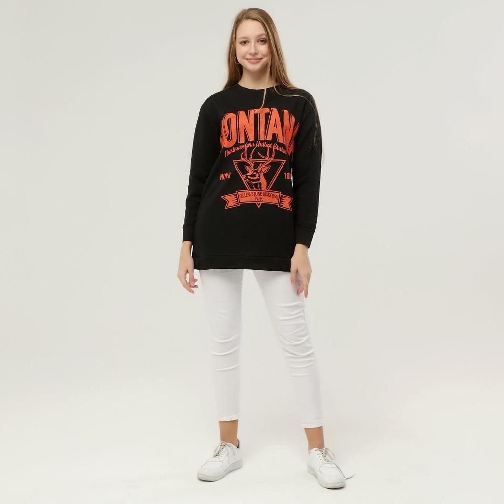 Женская толстовка с принтом Montana