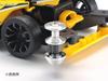 Tamiya Mini 4WD Special Edition HG 13mm Bearing Tapered Type All-Aluminum Roller, (Product Number 95497)