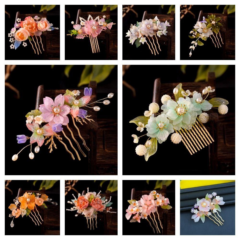 Кисточка Древняя Палочка для Волос Жемчуг Ханфу Головной Убор Антикварная Заколка для Волос Династии Тан Аксессуары для Волос