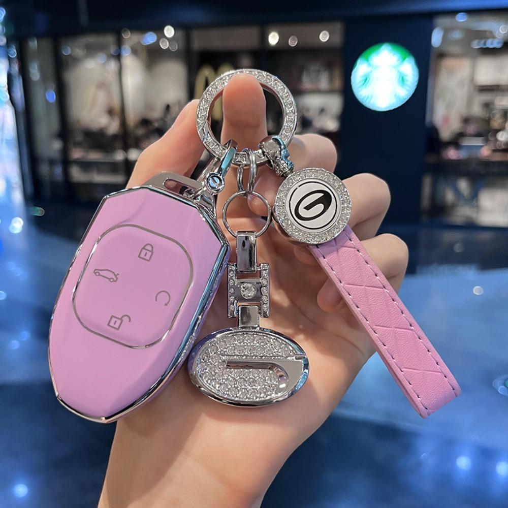 Полностью защитный алюминиевый сплав Чехол для ключа для GAC Trumpchi M8 Master Shadow Panther E9 Shadow Cool GS3 Shadow Speed