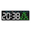Digital Alarm Clock USB Powered TEMP Date Week Auto Dimmer DST Table Clock 12/24H Timing Countdown Electronic LED Alarm Clock