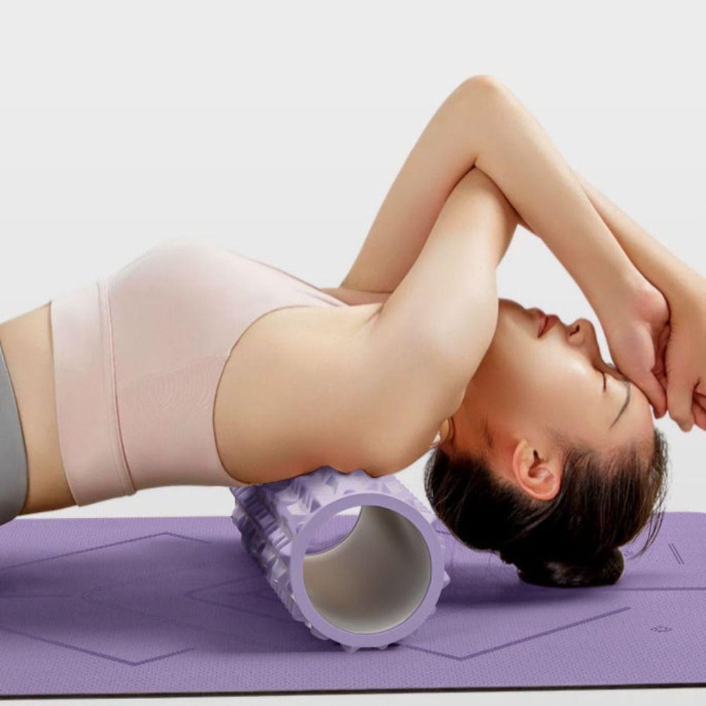 Ролик для йоги из пены высокой плотности, триггерная точка, фитнес, йога-колонна, фитнес-ролик для спины, спортивные товары