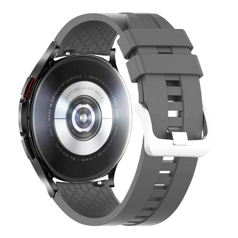 20mm 22mm Watch Band for Samsung Galaxy Watch 5/pro/4/classic/Active 2 Silicone Sport Bracelet Huawei Watch Gt 3-pro-2-2e Strap