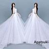 White High Fashion Wedding Dress for Barbie Doll Clothes Big Evening Dresses Gown Outfits 1/6 Doll Accessories