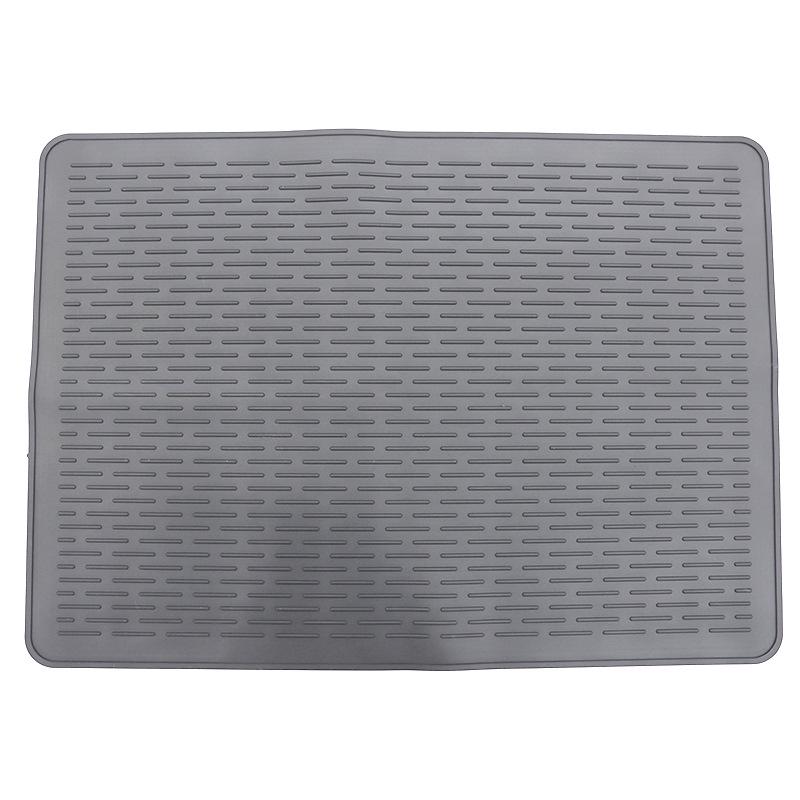 Silicone Non-slip Heat-Resistant Stove Mat - Draining & Anti-scald Placemat for Kitchen and Dining Table.