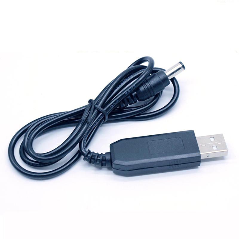 1Pcs Dc 5V-12V Boost Voltage Cable Usb Converter Adapter Power Bank Router Cord
