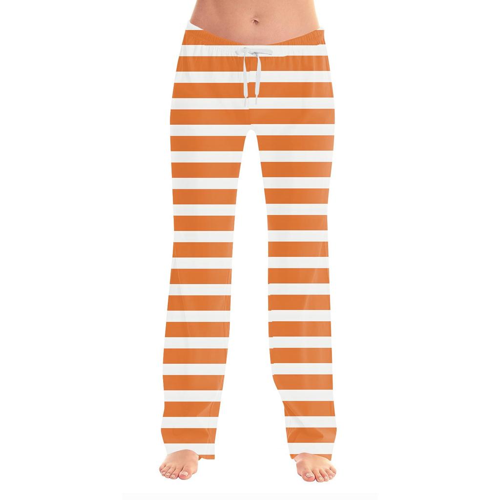 Женские повседневные модные спортивные брюки с полосатым принтом повседневные брюки