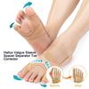 Fabric Bunion Corrector Breathable Adjustable Hallux Valgus Sleeve Toe Corrector Spacer Separator Sports Bunion Socks Running