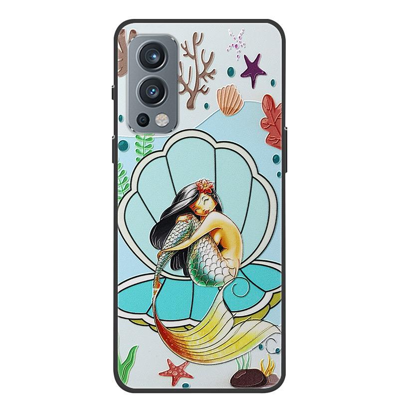 For Oneplus Nord 2 5G Case 3D Dragon Emboss Soft TPU silicone Back Cover Case For Oneplus Nord2 5G One Plus Nord 2 Coque Bumper