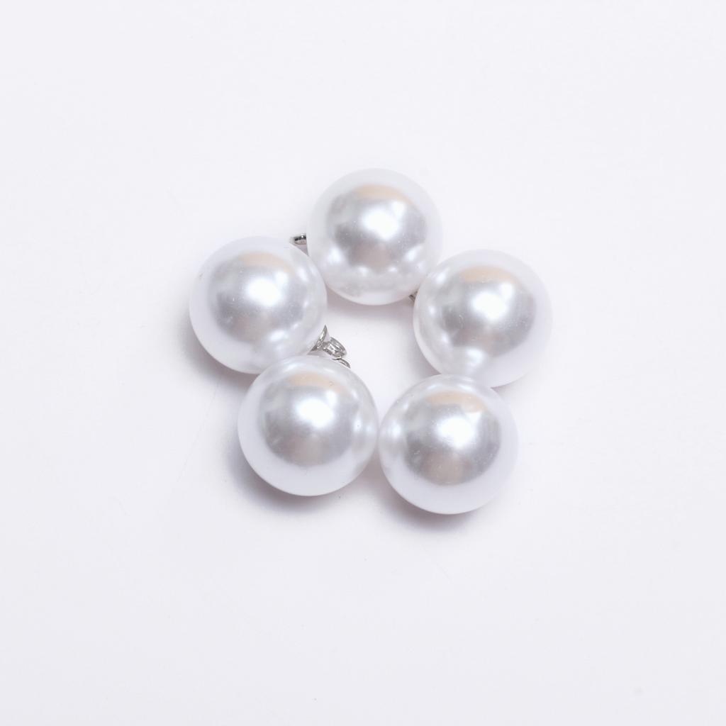 Подвеска Белый жемчуг Модные серьги Аксессуары Бусины россыпью 5/10 шт 4-16 мм Жемчужное ожерелье Материалы Имитация жемчуга DIY Изготовление ювелирных изделий бусины