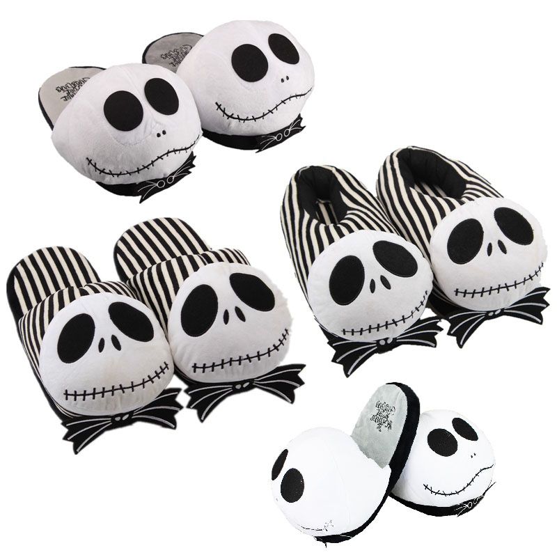 Cozy And Plush Jack Skellington Slippers For Ultimate Winter Comfort And Style