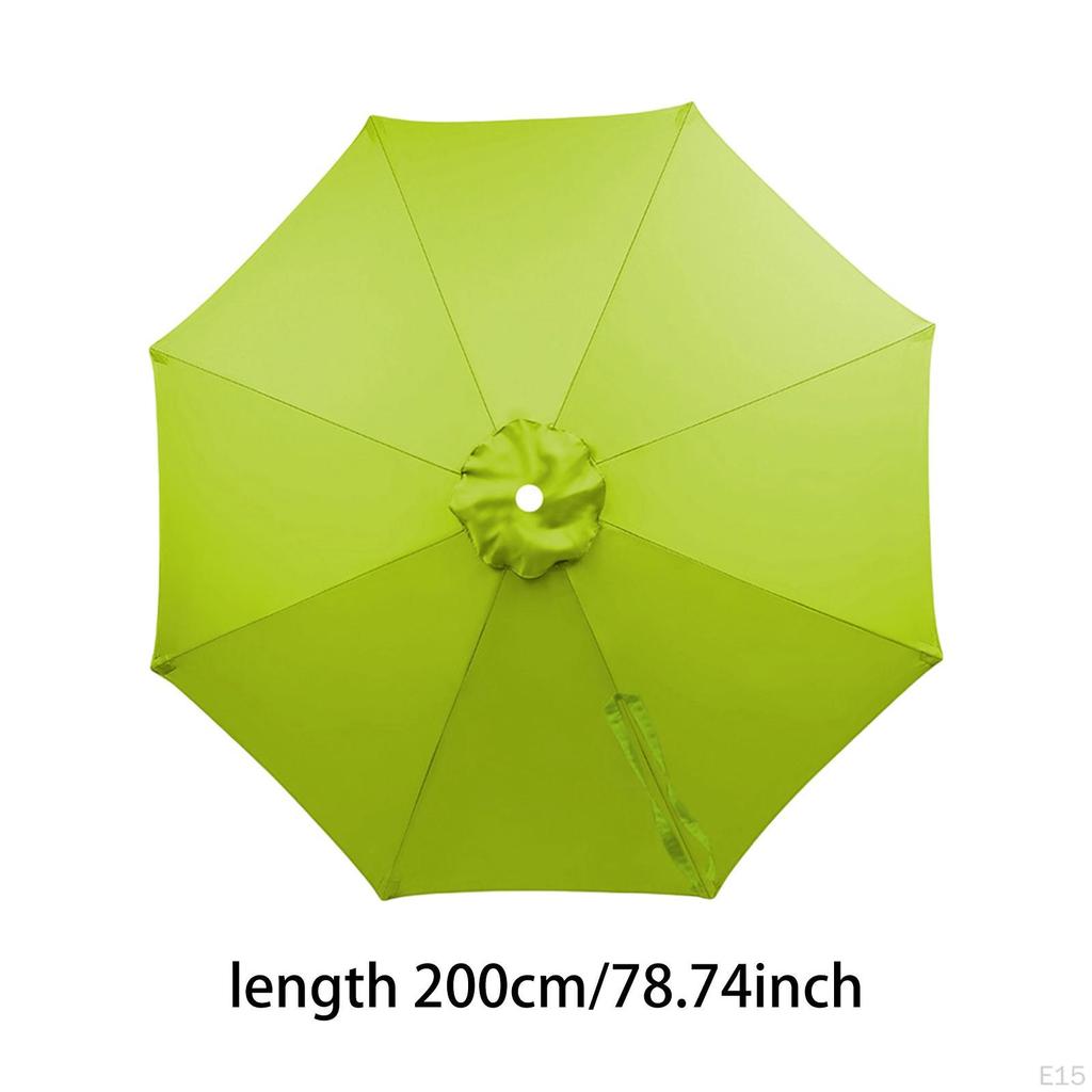 Уличный зонт-стол 6 ребер Ветрозащитный Водоотталкивающий Чехол Замена для Бассейна Двор