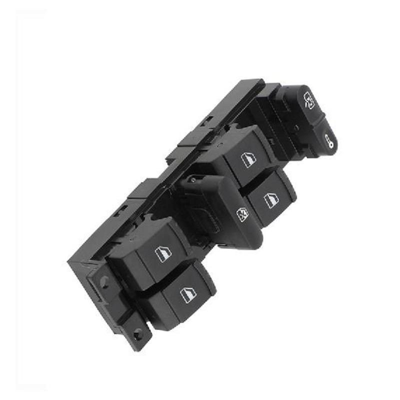 Для VW Glof 2003-2008 Passat Jetta Bora 2000-2009 Seat Leon Главный выключатель стеклоподъемника 12 контактов Передний левый 1JD959857
