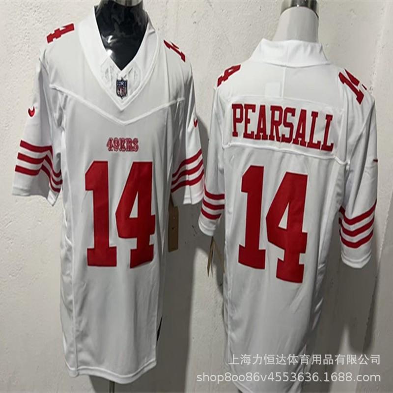 49ers Football Jersey 13 Purdy 97 Bosa Team Sports Uniform Men Women