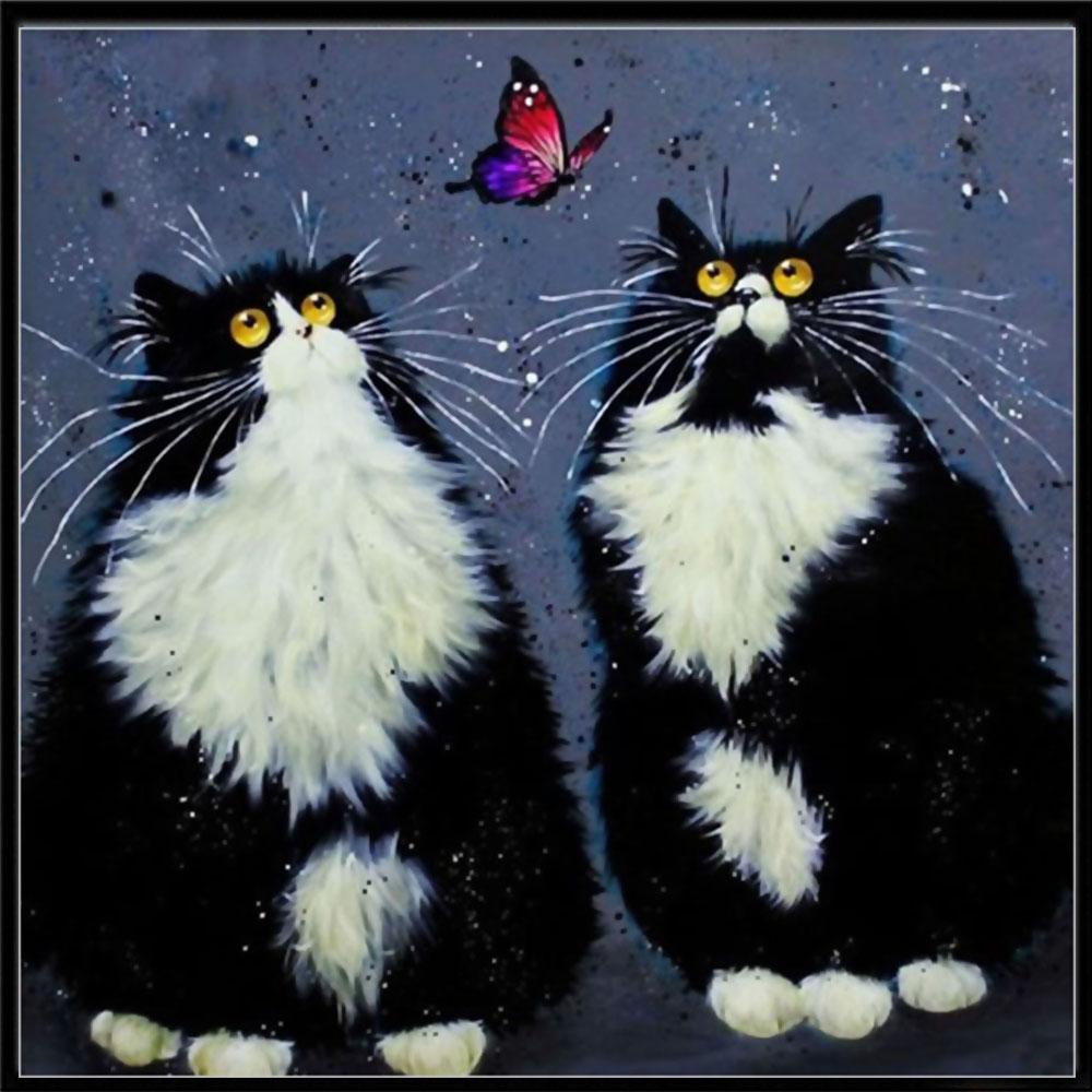 5D Diy алмазная живопись животное персидский кот картина со стразами вышивка крестиком Алмазная мозаика ручной работы новогодний подарок