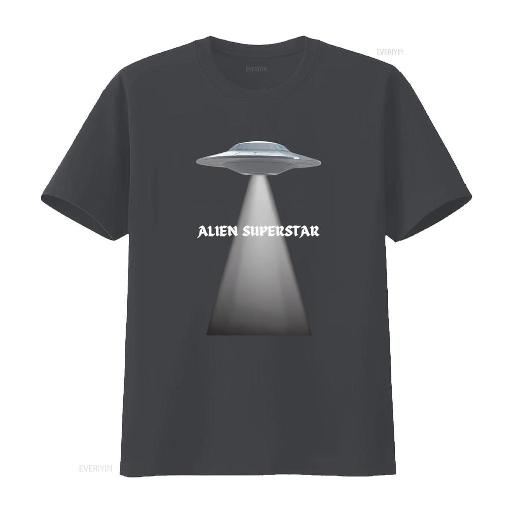 Футболка Alien Superstar 2023 Beyonce Renaissance Tour Мерч НЛО винтажная Стиранная Слегка Универсальная с принтом Стильная мужская