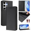 Suitable for Samsung S25/24 phone case, RFID anti-theft, card slot, strong magnetic attraction, flip cover leather case