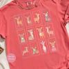 Deer T Shirt, 100% Cotton Unisex Cottagecore Graphic
