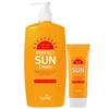 Touch Me Large Capacity Sun Cream 500ml + 60ml Sun Lotion UV Protection 500ml + 60ml