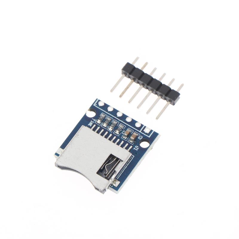 1/2/3Pcs Mini Sd Card Reader Module Memory Module Headers Not Soldered For Arduino Diy Kit