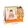 Traditional Desktop Calendar Cartoon Chinese Style Calendar Flip Calendar  Birthday Gifts