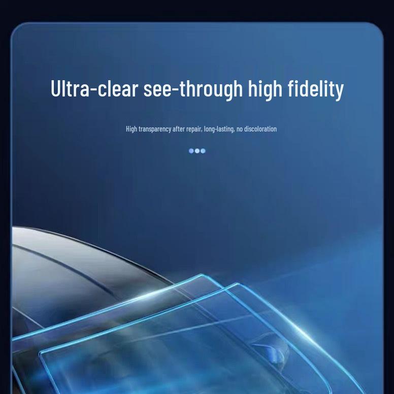 Жидкость для ремонта лобового стекла от трещин, сколов и царапин - Бесследный восстановитель повреждений