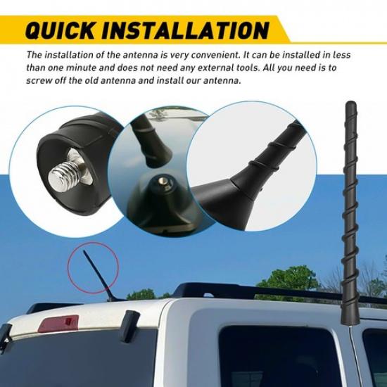 7inch Radio Signal Antenna Mast For Jeep Liberty Cherokee Dodge Journey Avenger