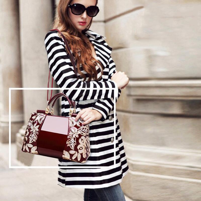 Женская сумка с вышивкой, кожаные кошельки, сумки, роскошные сумки на ремне, женские сумки для женщин