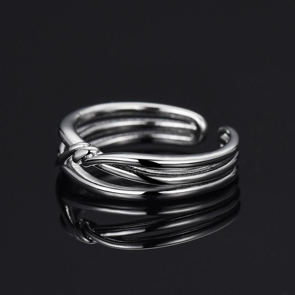 Chic Multi-Layer Knot Adjustable Women's Ring