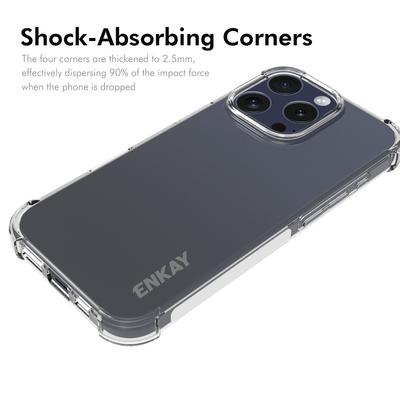 ENKAY HAT PRINCE Чехол для iPhone 16 Pro Нескользящий ТПУ Чехол для телефона Утолщенные углы