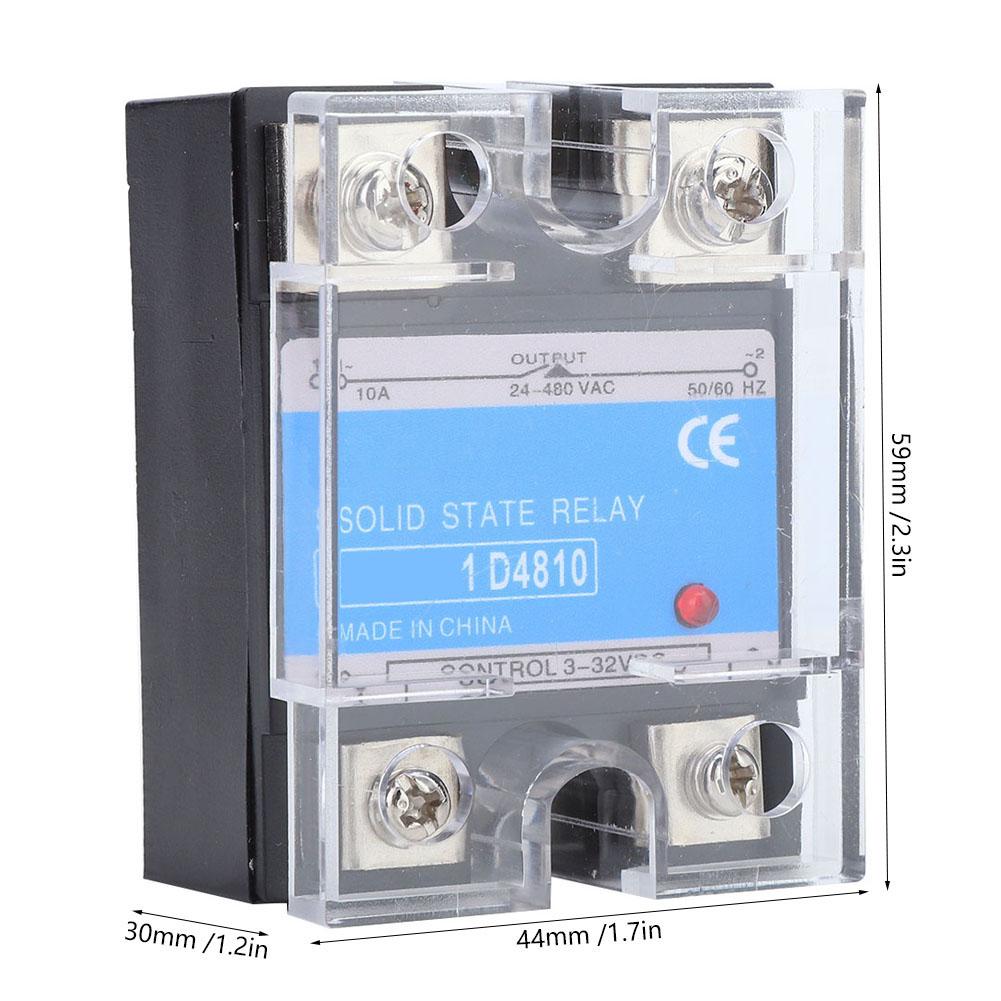 Твердотельное реле Вход 332 В постоянного тока Нагрузка 24480 В переменного тока DC AC SSR Электрооборудование(BERM1D 4810 )