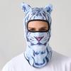 3D Кошка Лыжный Балаклаваживотное Маска для лица Полностью закрывающая лицо Капюшон Маска Милая Животнаябалаклава Мотоциклетный Мотокросс Лыжный Сноуборд Шапка