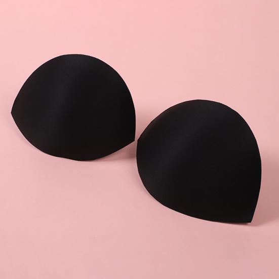 1 Pair Bikini Sponge Chest Pads Padding Inserts Foam Triangle Inserts Breathable Push-Up Pads