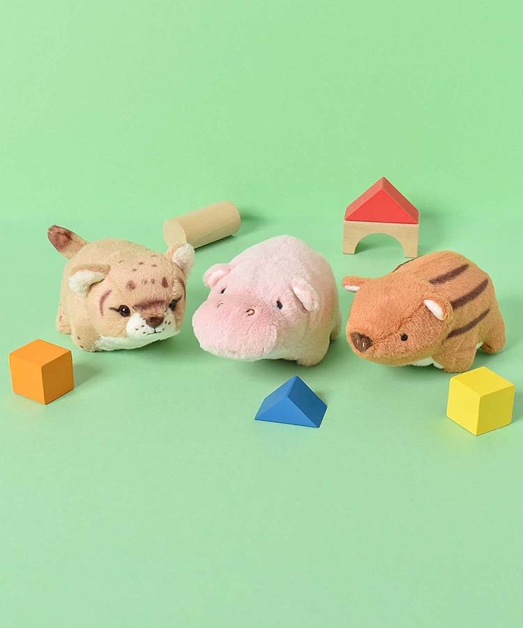 Bleu Bleuet Chubby Baby Land Creature Plush Mascot (Lion)