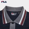 Fila Мужская вязаная рубашка-поло Jackson Yee свободного кроя