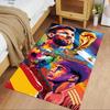 Messi Customize Your Name Floor Mat Perfect for Living Rooms Bedrooms Dining Room Entryway Anti-slip Rug Anime Office Decor Spiritual Gift