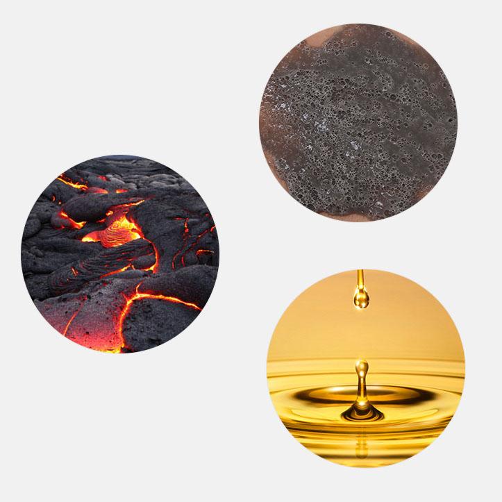 Пузырьковая маска с аминокислотами, грязевая увлажняющая, увлажняющая, контроль жирности, очистка пор, маска с вулканической грязью в бутылках