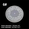 Clock Silicone Mold for Jewelry Clock Resin Silicone Mold Handmade Tool DIY Epoxy Resin Molds Diy Accessories