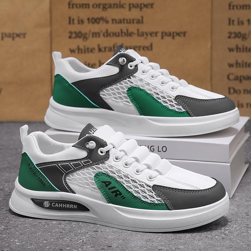 Кеды мужские весна-лето 2025 новая модель без шнурков повседневные универсальные спортивные трендовые мужские туфли на плоской подошве