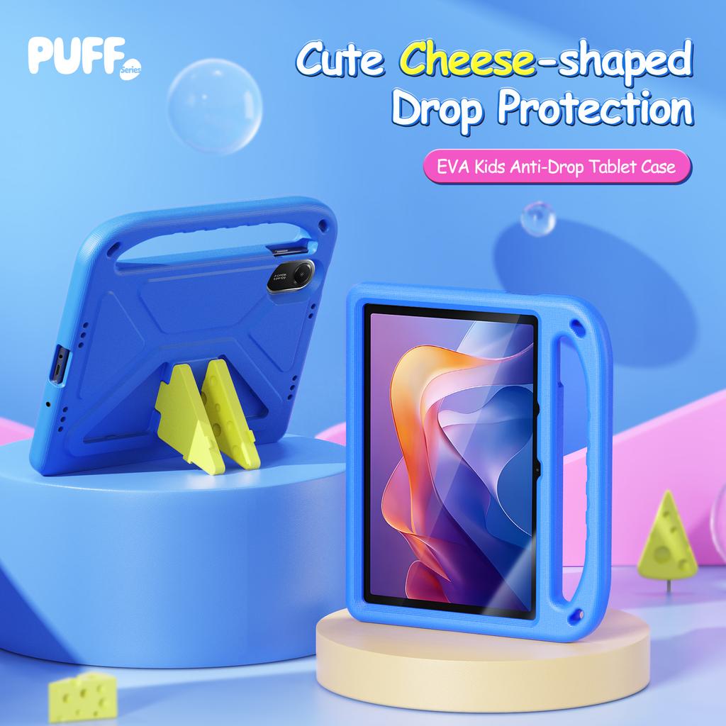 Чехол для планшета Xiaomi Redmi Pad 2 с подставкой DUX DUCIS Puff Series EVA Детский противоударный чехол