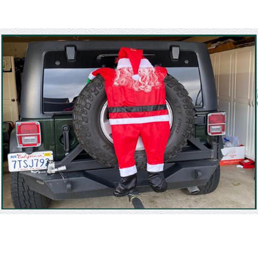 Лазающий Висящий Дед Мороз Рождество Рождественская Вечеринка Декор В помещении На улице Крыша Двор