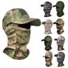 Camo Baseball Caps Sunscreen Breathable Camouflage Balaclava Hat Outdoor Fishing Hiking Hunting Sports Cap Sunscreen Caps