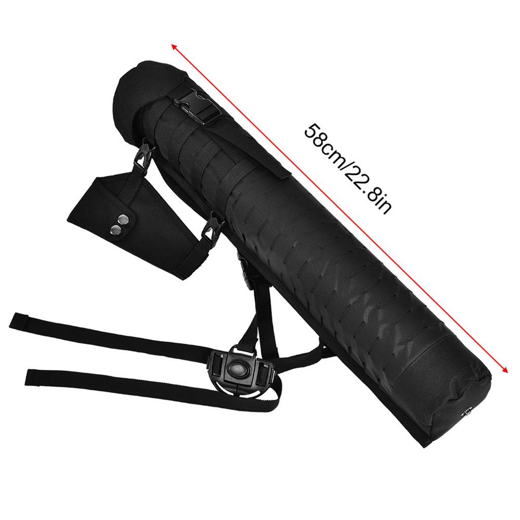 Multifunctional Outdoor Hunting Archery Arrow Holder Hanging Bag Shooting Riding Accessory