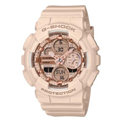 Женские часы G-Shock GMA-S140PG-4AJF Розовые Экологичный материал Япония Оригинал