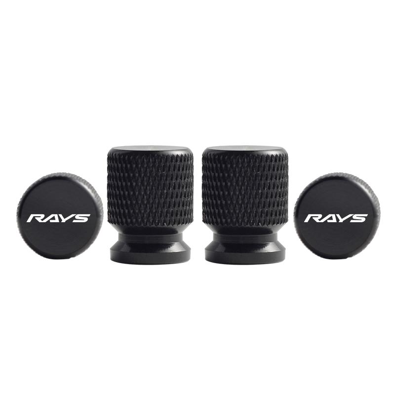 PLXI9 For RAYS Logo Toyota Honda Suzuki Acura Lexus Mitsubishi Mazda subaru Car Valve Caps Wheel Tires Air Tyre Stem Protective Cover